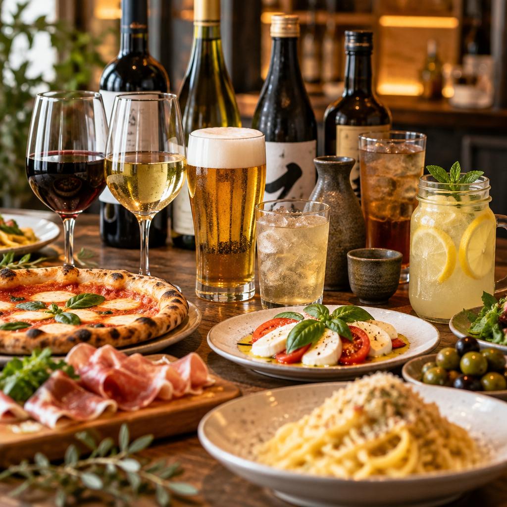 乾杯が待ち遠しい。料理に寄り添うお酒をラインアップ