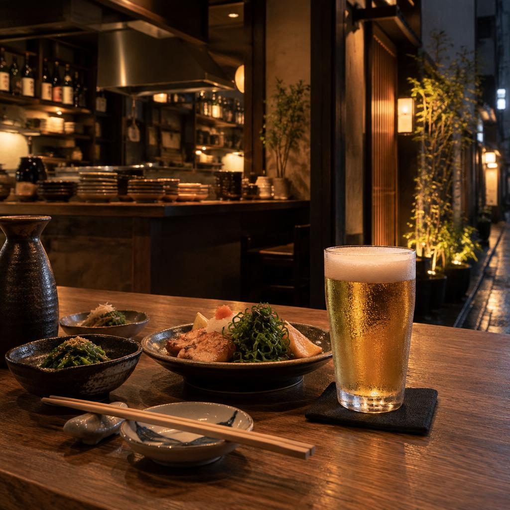 南森町で働く日の帰り道に。西天満の「またたび」で、ひとりごはんと一杯を。